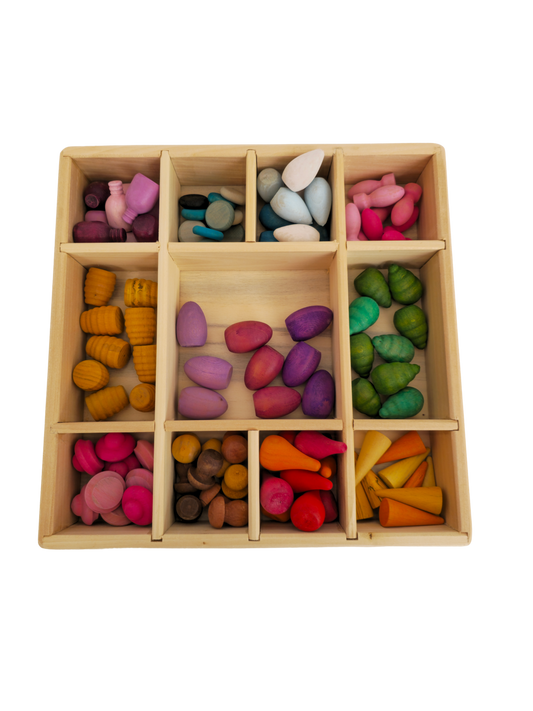 KirtKirt Ahsap Mandala Seti 102 Parca Kutulu