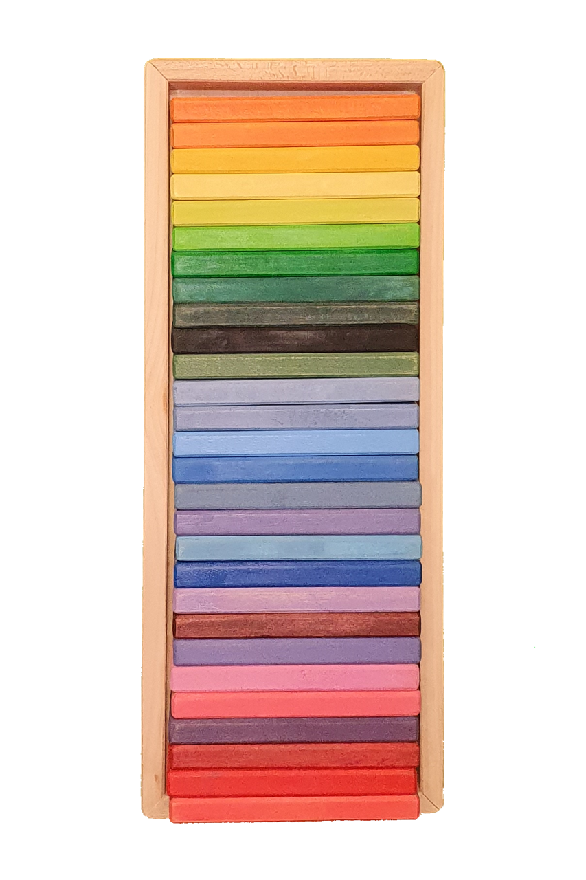 KirtKirt Ahsap Waldorf Renk Kartlari 28 Adet