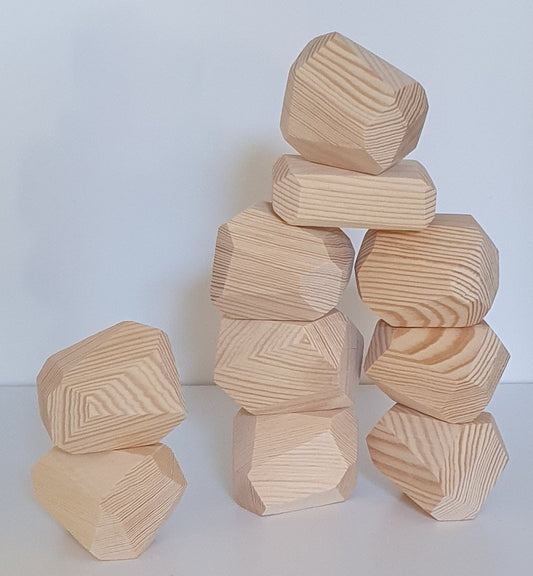 KirtKirt Ahsap | Tumi ishi Ahsap Bloklar | Waldorf & Montessori Oyuncak