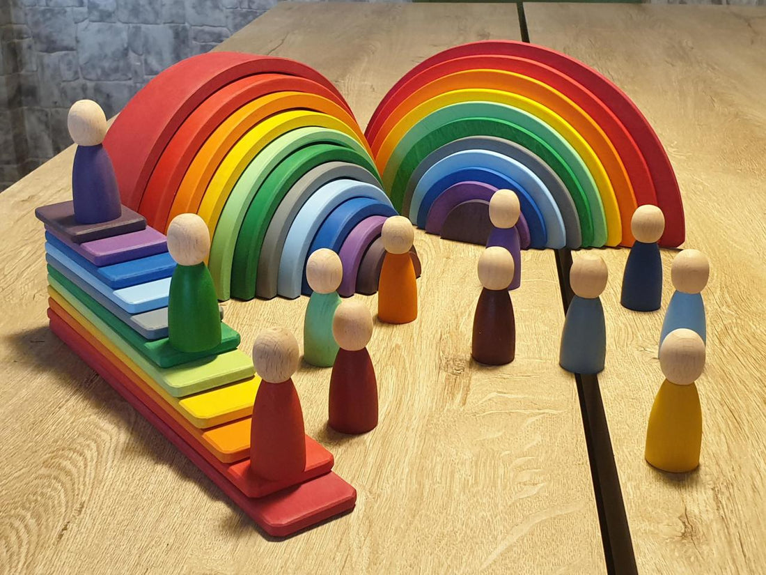 Montessori ve Waldorf Yaklaşımlarıyla Ahşap Oyuncakların Çocuk Gelişimindeki Önemi