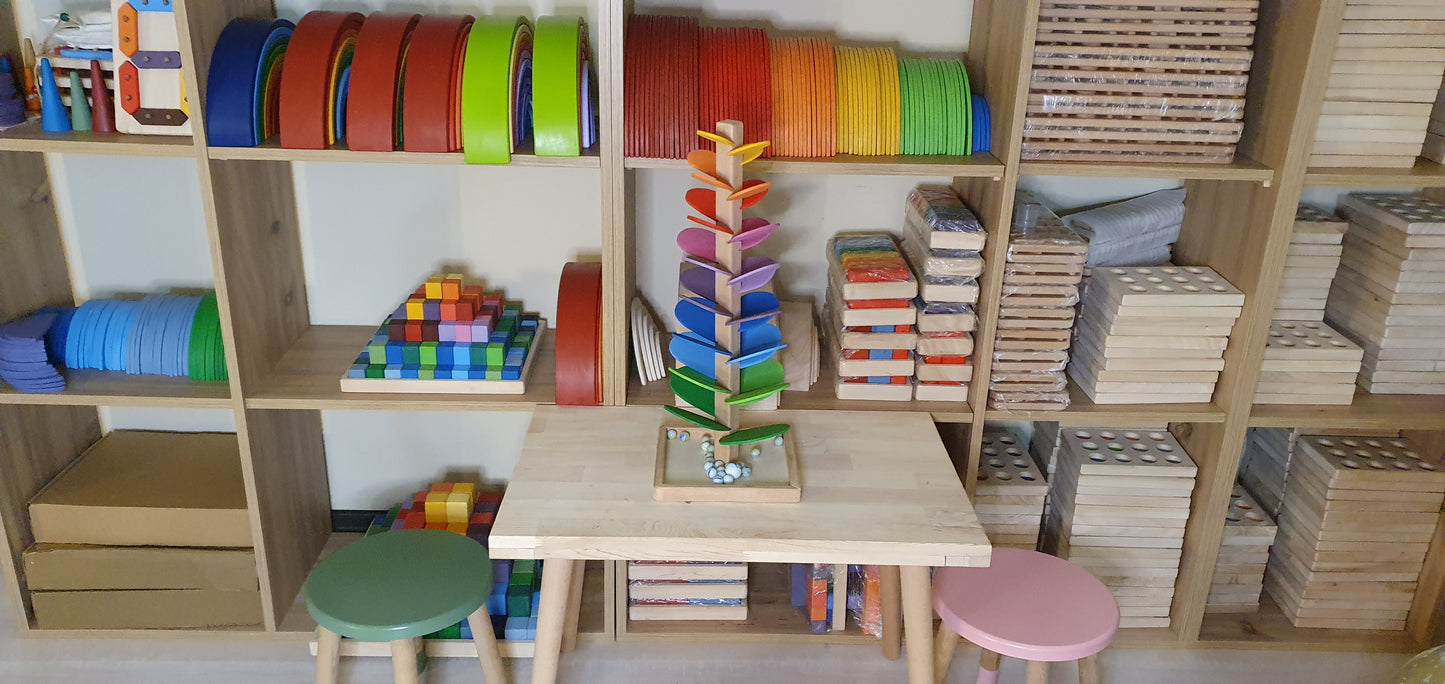 KirtKirt Holz | Waldorf Klangbaum | 52cm | 30 Blätter