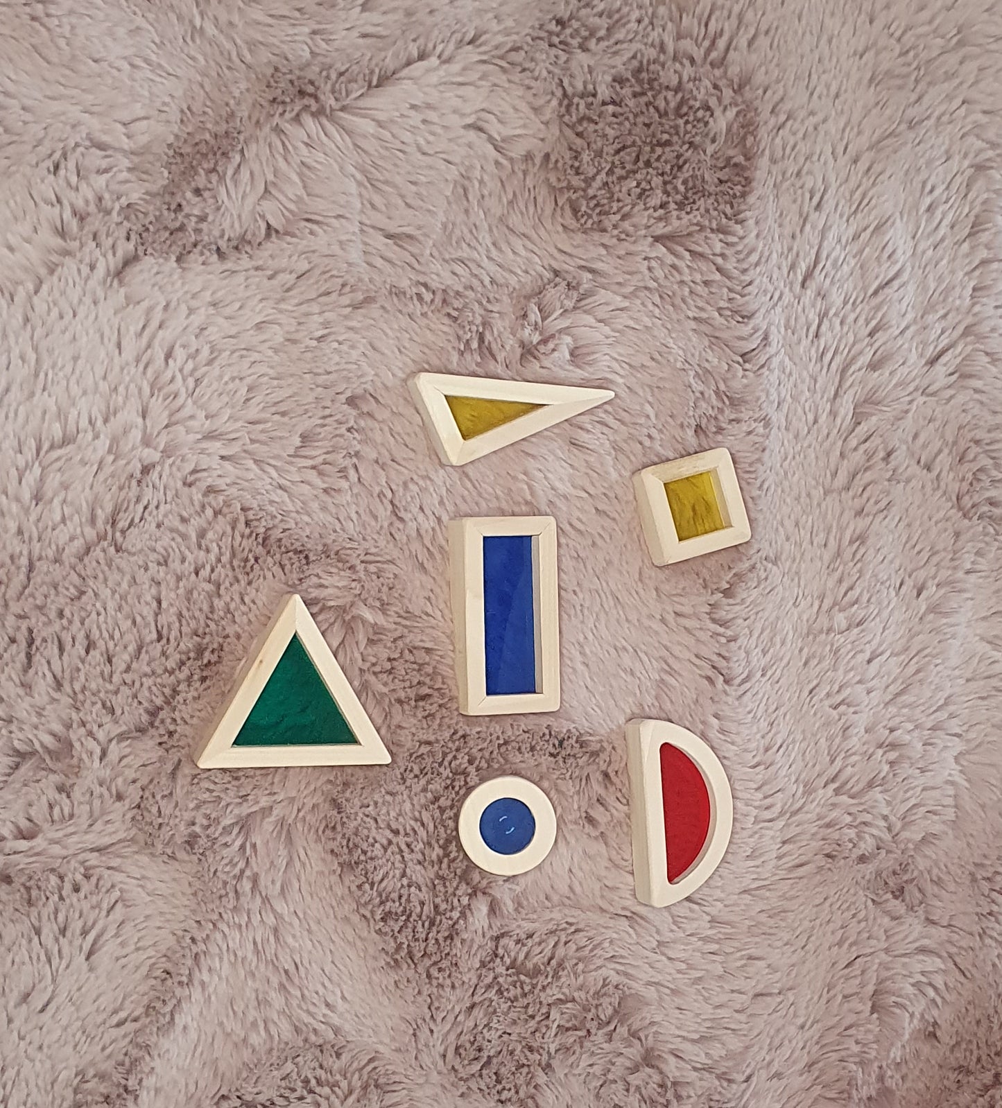 Ahsap Renkli Bloklar 24 parca - Rainbow Block Waldorf Montessori Dogal Oyuncak