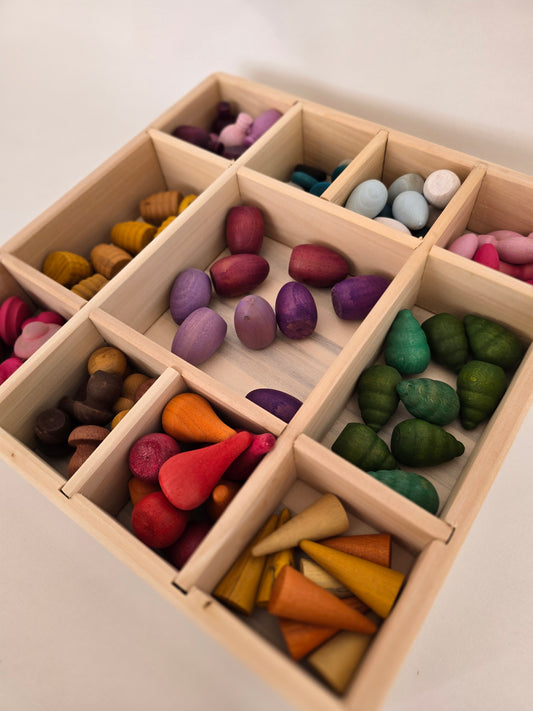 KirtKirt Ahsap Mandala Seti 102 Parca Kutulu