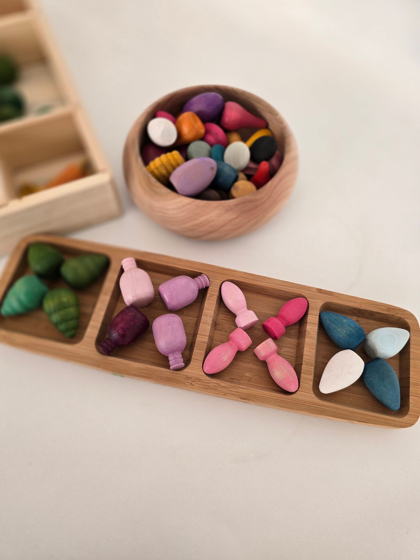 KirtKirt Ahsap Mandala Seti 102 Parca Kutulu