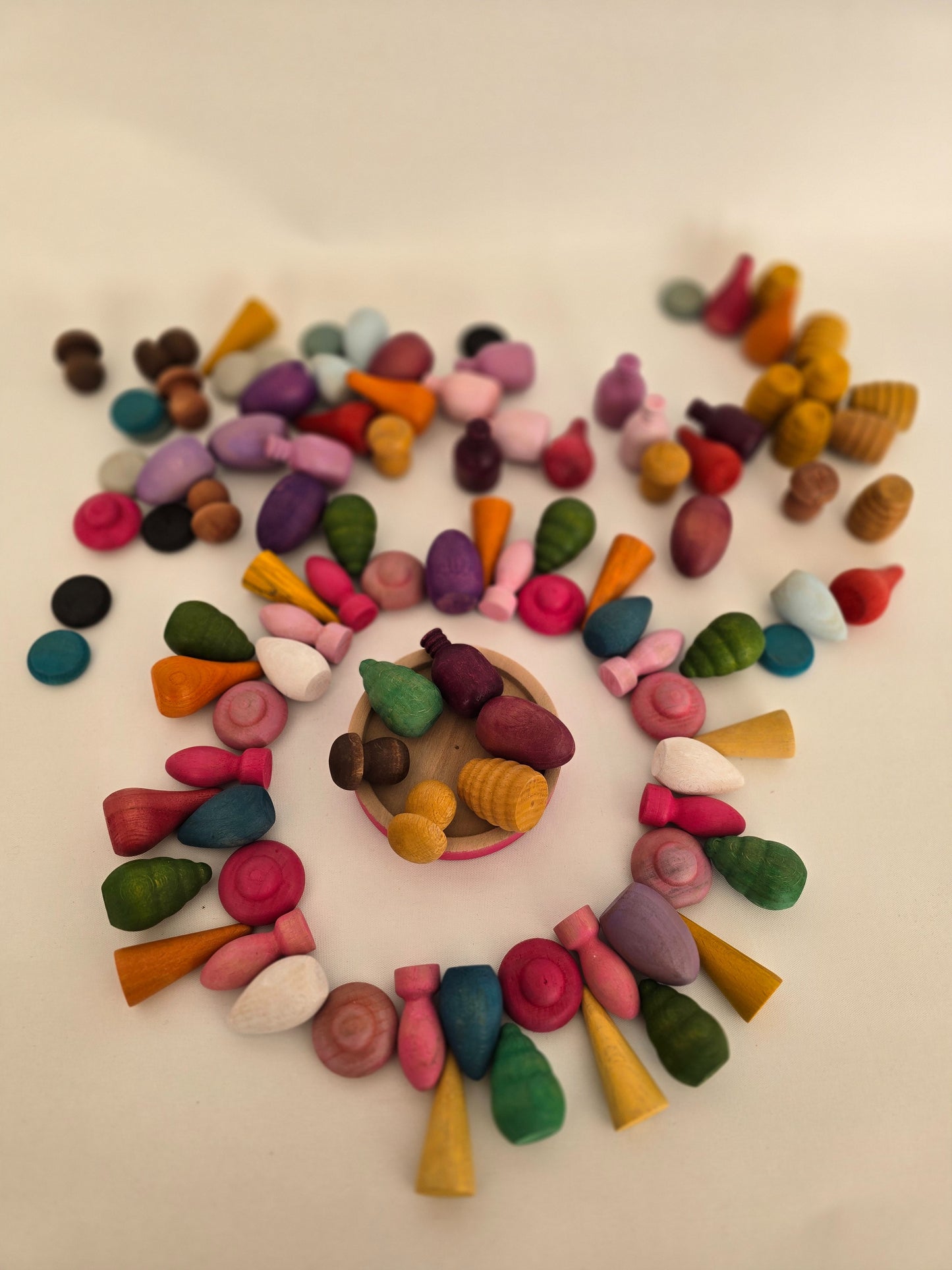 KirtKirt Ahsap Mandala Seti 102 Parca Kutulu