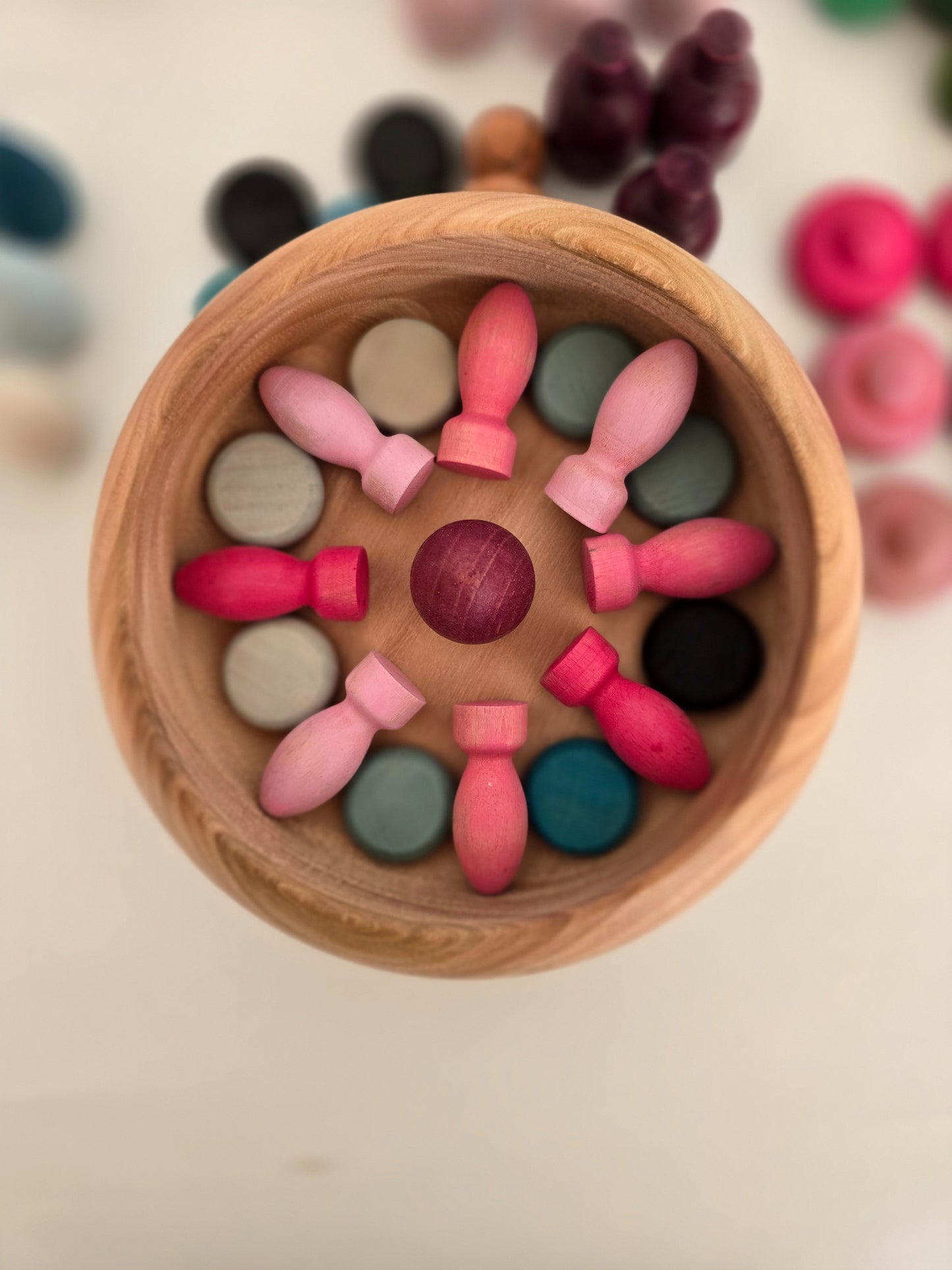 KirtKirt Ahsap Mandala Seti 102 Parca Kutulu