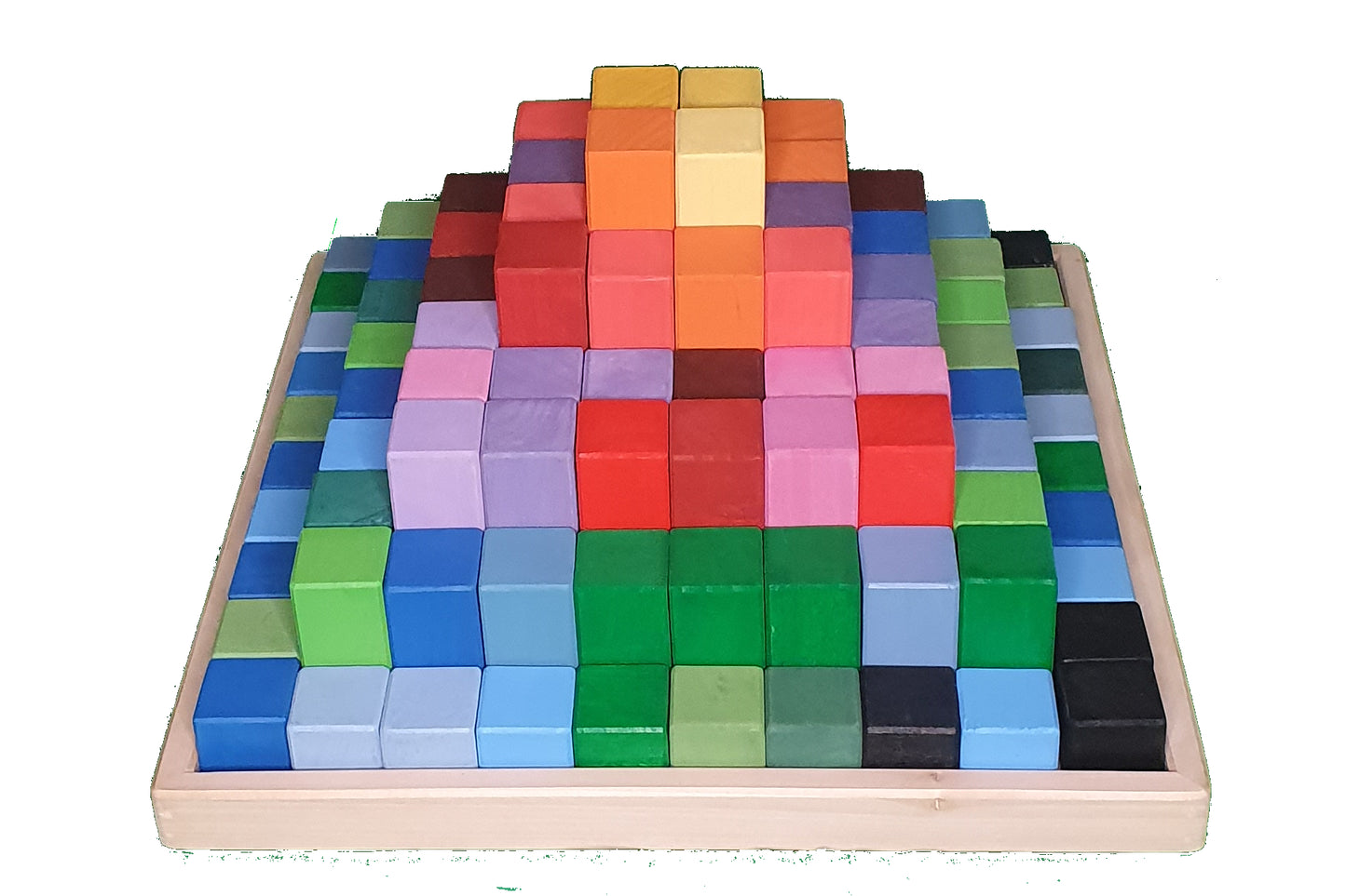 KirtKirt Ahsap Waldorf Piramit Buyuk Boy