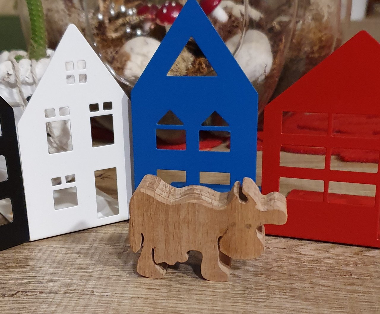 Waldorf Tiere Serie - Giraffe - Naturholzspielzeug KirtKirt Wood