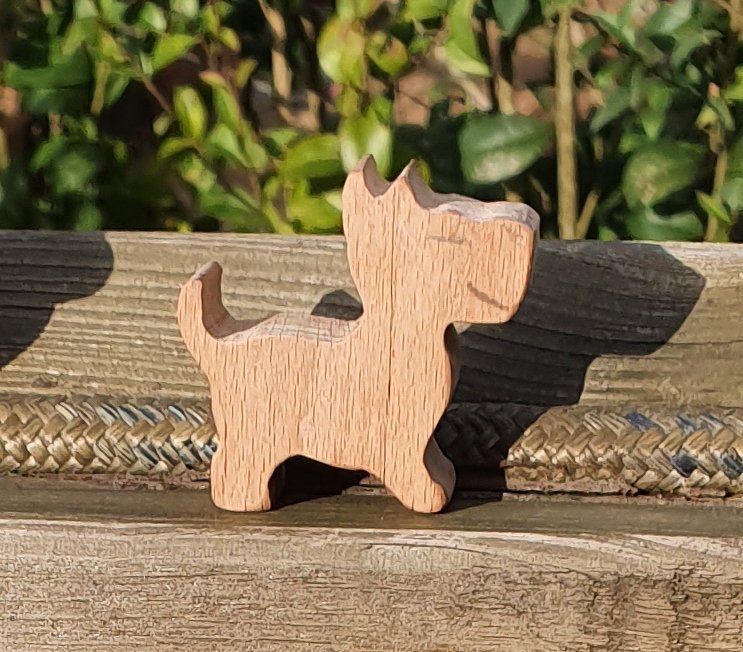 Waldorf Tiere Serie - Giraffe - Naturholzspielzeug KirtKirt Wood