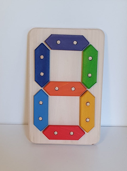 Waldorf Renkli Sayi Tablosu KirtKirt Ahsap